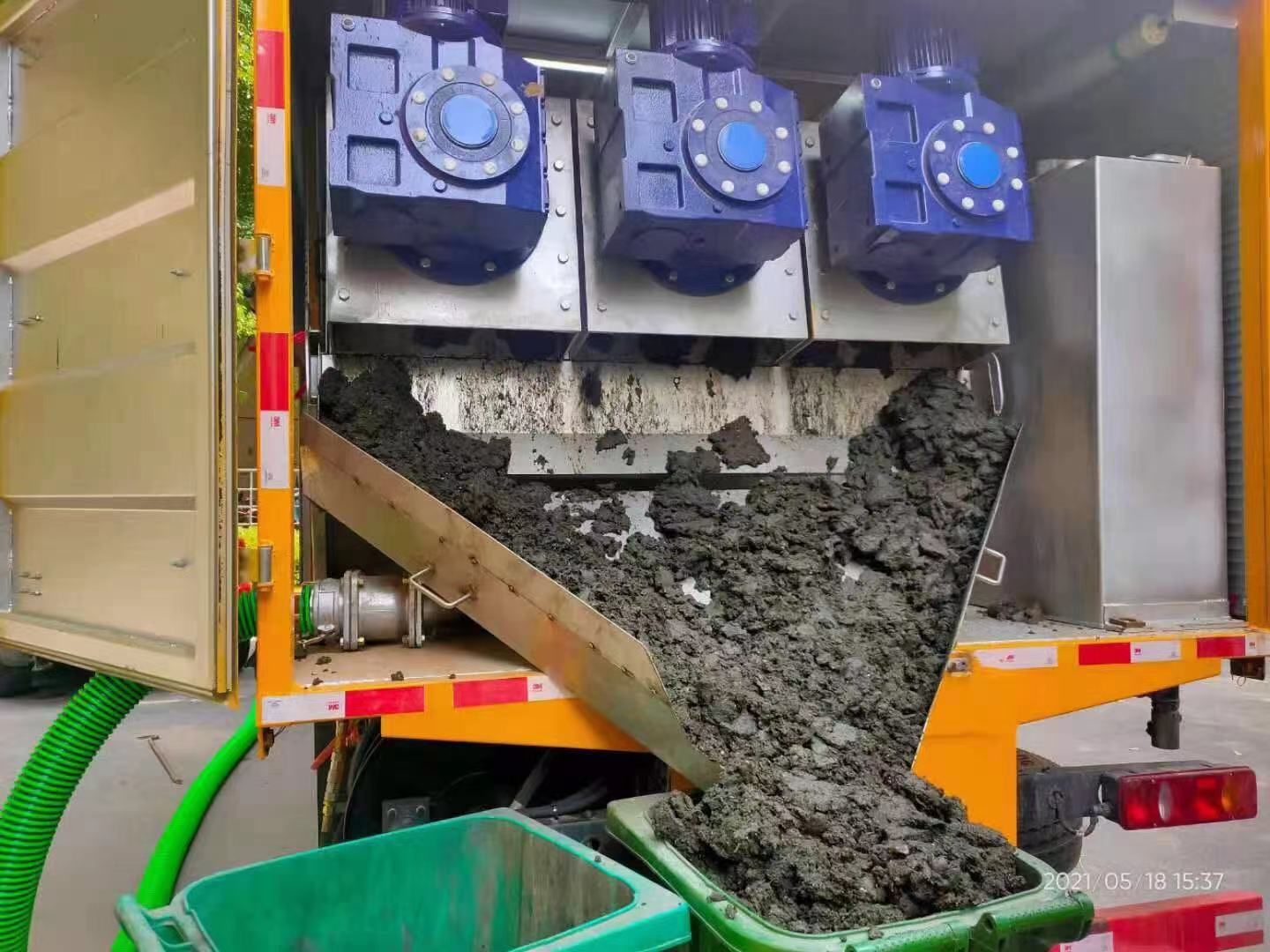 吉隆化粪池清掏城市维护站-泥浆净化干湿分离处理